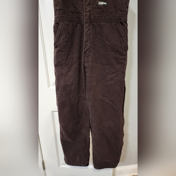 Berne Insulated Brown Overalls women’s Medium - Picture 6 of 16